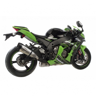 Leovince Factory S RVS Slip-on Einddemper met Euro4 Keuring Kawasaki ZX10R / RR 2016-2020
